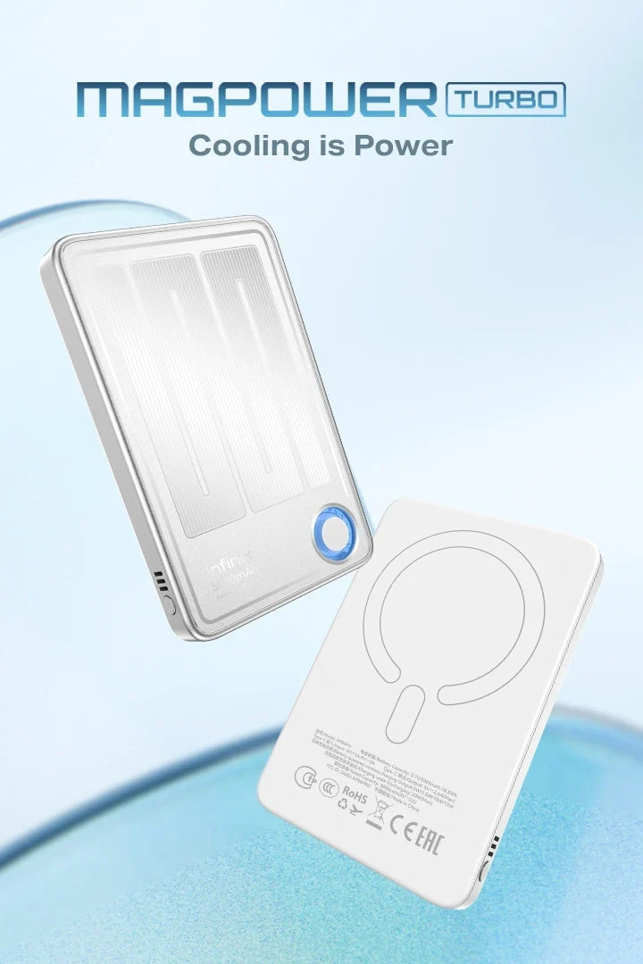 MagPower Turbo wireless charger with cooling fan for gaming product photo