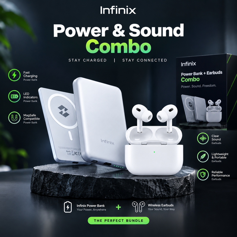 MagPower magnetic power bank and AirPods Pro bundle