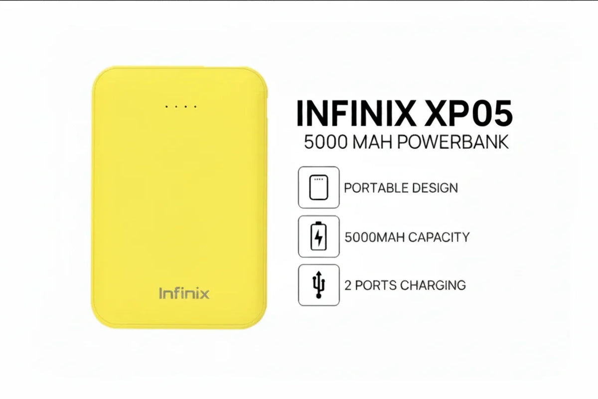 Infinix XP05 compact power bank product photo