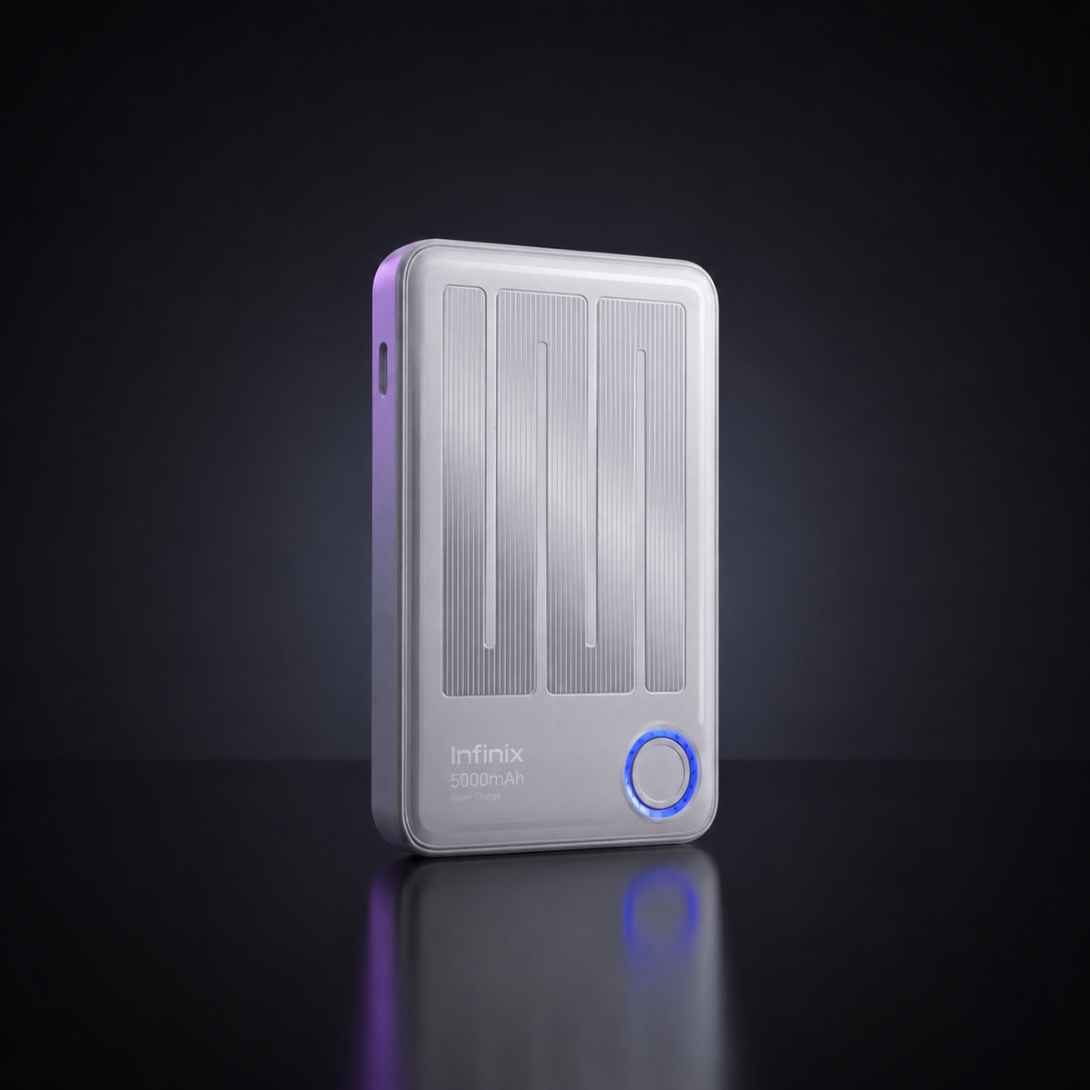 Infinix MagPower Turbo 5000mAh magnetic wireless power bank with cooling fan