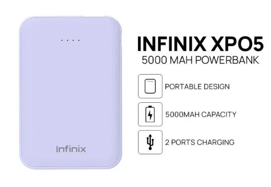Dual USB portable charger 5000mAh product photo